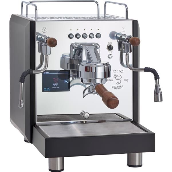 Bezzera DUO Top DE 3 PID, schwarz DUO00DE1IL5-VTA, swiss plug – Espressomaschine