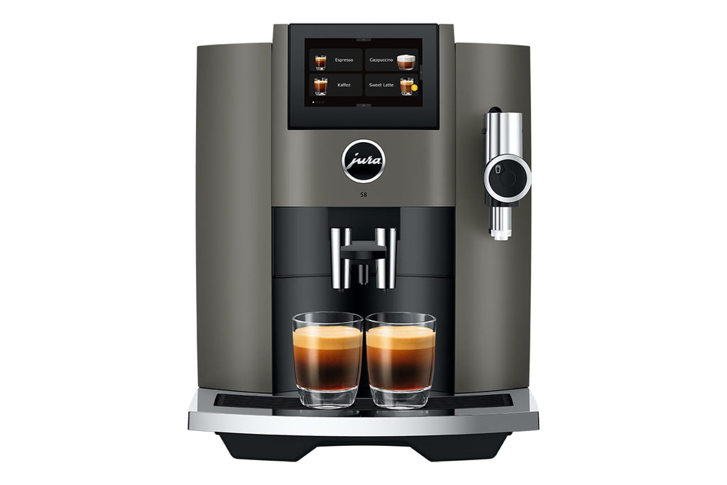 JURA S8 Dark Inox Detailansicht