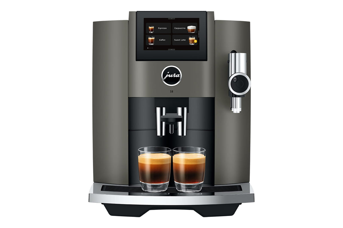 JURA S8 Dark Inox Detailansicht