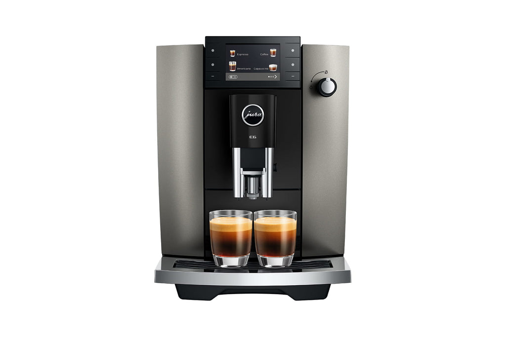 JURA E6 Dark Inox Detailansicht
