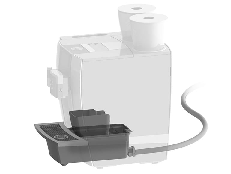 JURA Kaffeesatzabwurf-/ Restwasserablauf-Set zu GIGA G2