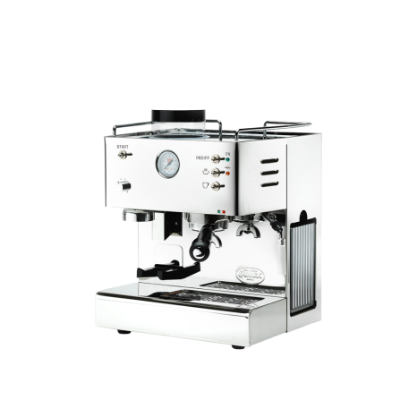 Quick Mill 03035 Pegaso Inox glanz mit integrierter Mühle