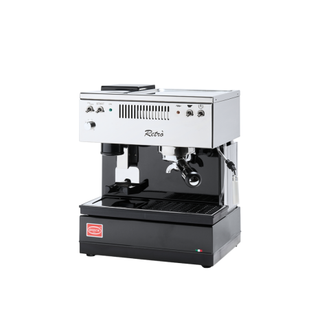 Quick Mill 0835 schwarz mit integrierter Mühle
